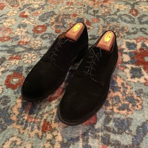 Black suede Brooks Brothers Dress shoe